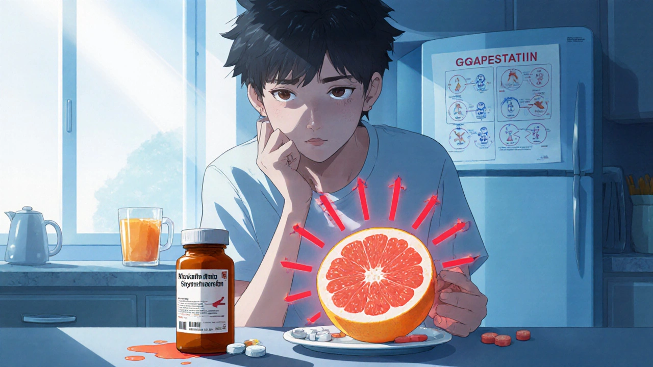 Grapefruit and Statins: What You Need to Know About Dangerous Interactions