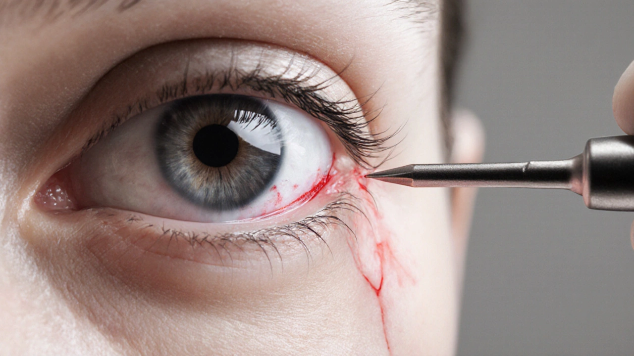 How Post‑Surgery Eye Inflammation Triggers Ocular Migraines