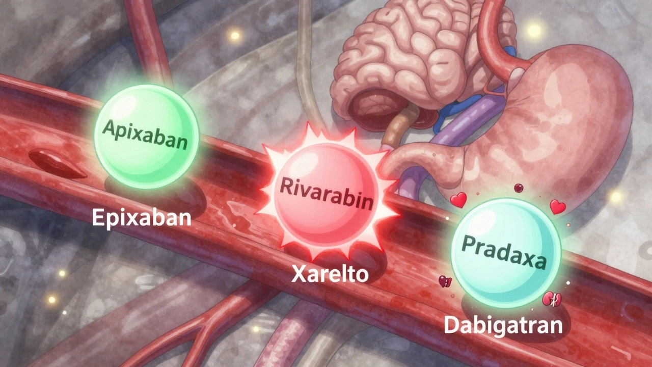 Apixaban vs Rivaroxaban vs Dabigatran: Key Side Effect Differences You Need to Know