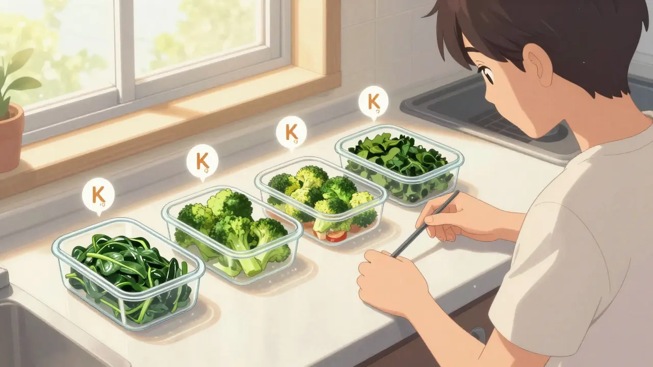 Warfarin and Vitamin K: How to Eat Consistently for Stable INR Levels