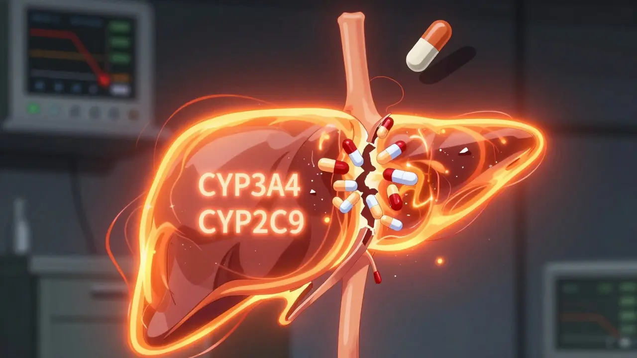 Rifampin Induction: How It Lowers Anticoagulant and Antiviral Levels