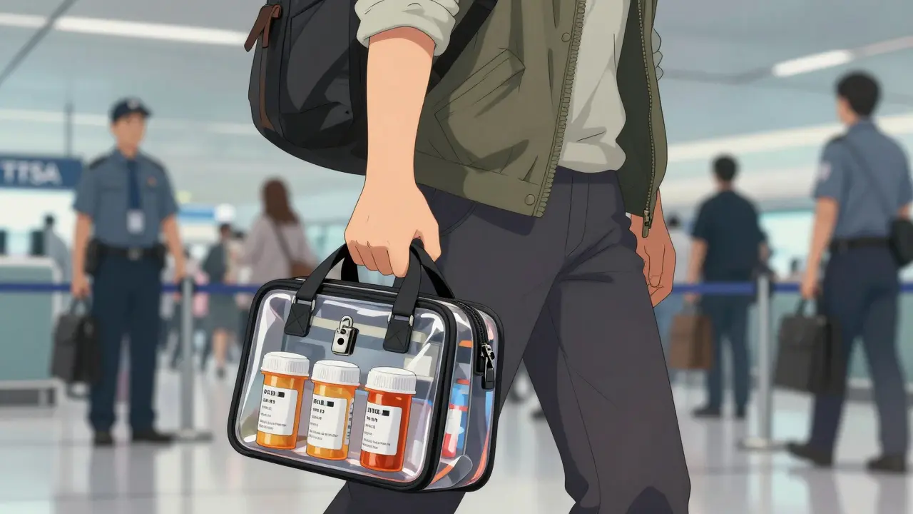 How to Protect Controlled Medications from Theft When Traveling